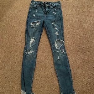 Hollister high rise super skinny